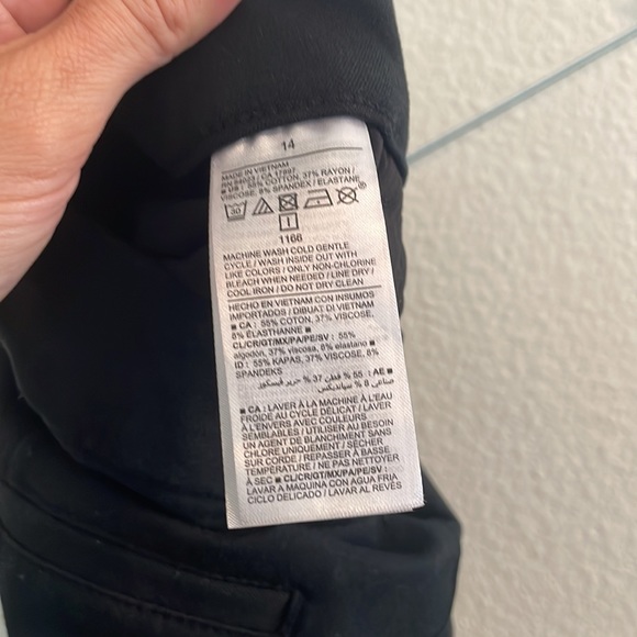 Split hem pixie dress pant - Picture 5 of 6